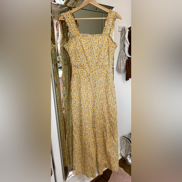 FRNCH Paris dainty floral cut-out jumpsuit - Picture 6 of 12